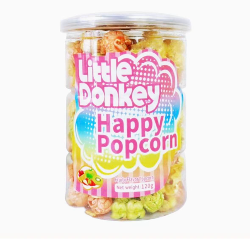 A little Donkey Happy Popcorn